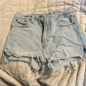 Abercrombie and fitch high rise mom shorts